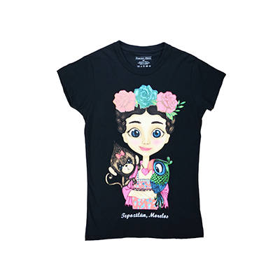 Playera Conejo Muñequita Frida